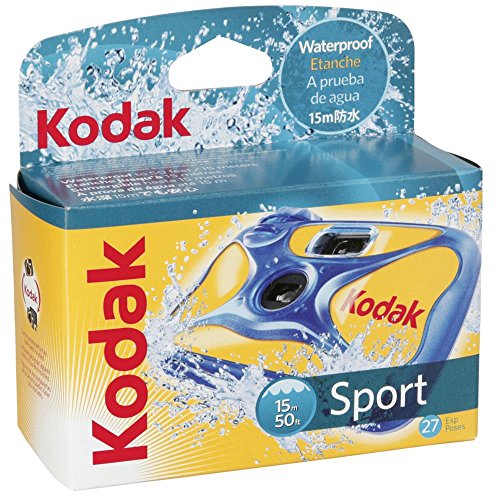 Kodak Sport トイカメラ(フィルム) Amazon | Kodak レンズ付きフィルム スポーツ15m防水 27枚 8004707